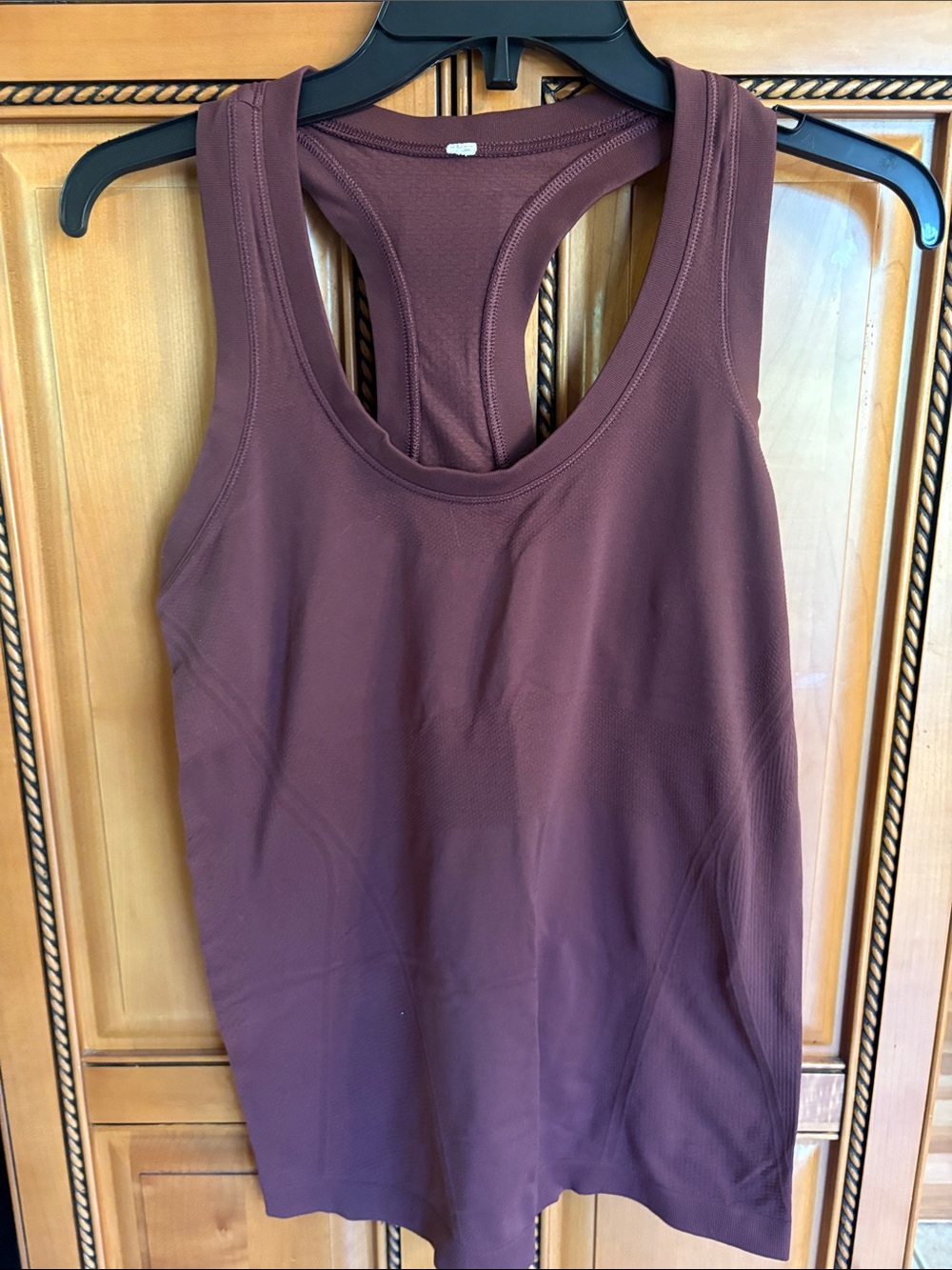 Athleta Racerback Tank Top in Deep Plum